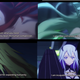 Top left, going clockwise: Kouka, Snowdrop, Lacia, and Methode. Note that Lacia’s screencap was from the first episode, the others are part of the montage in episode 4.